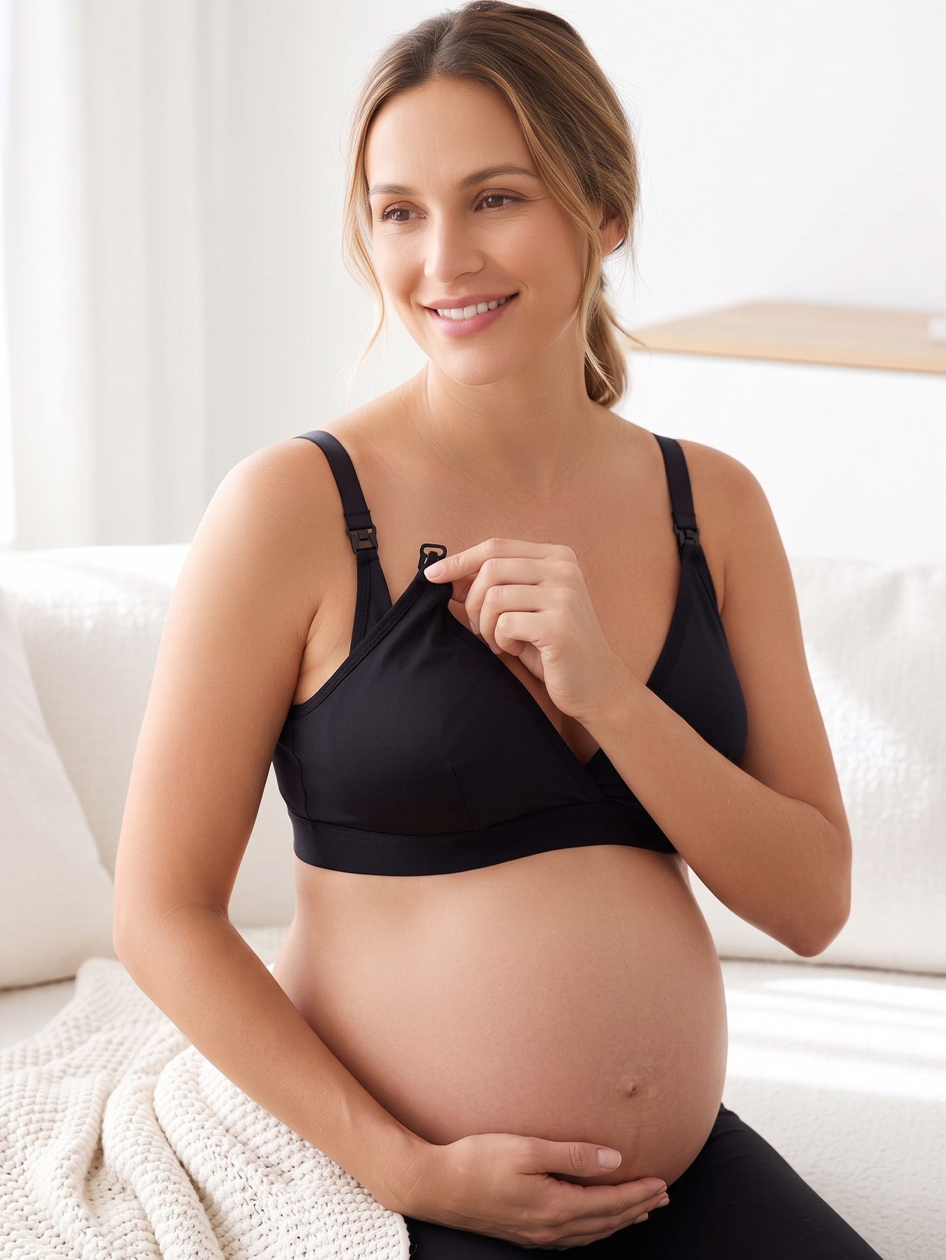 Women'S V-Neck Nursing Bra, Wi - Nursing Bra Clip ulasan dan harga
