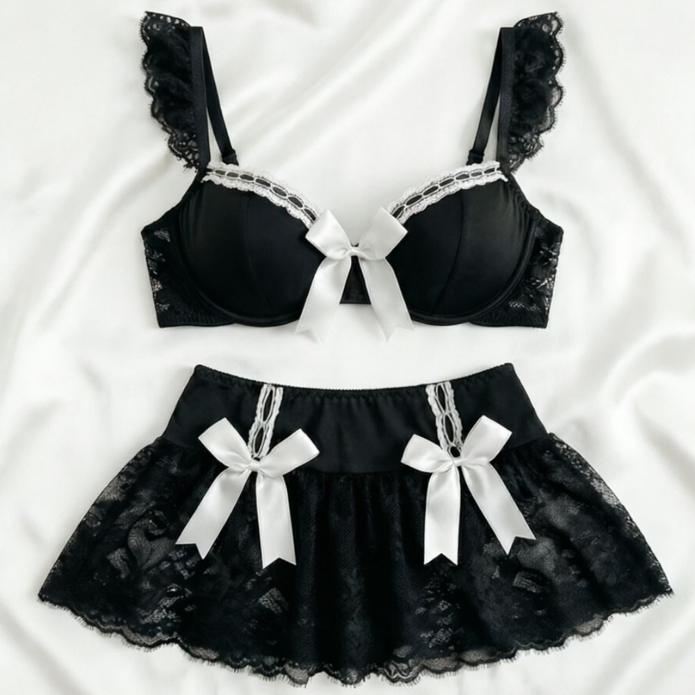 Fashion Open Design Sexy Lace  - Sheer Mesh Bra ulasan dan harga