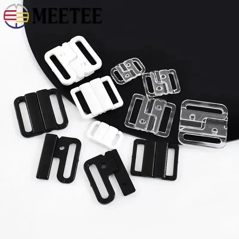 50Sets Meetee 8-25mm Plastic B - Nursing Bra Clip ulasan dan harga