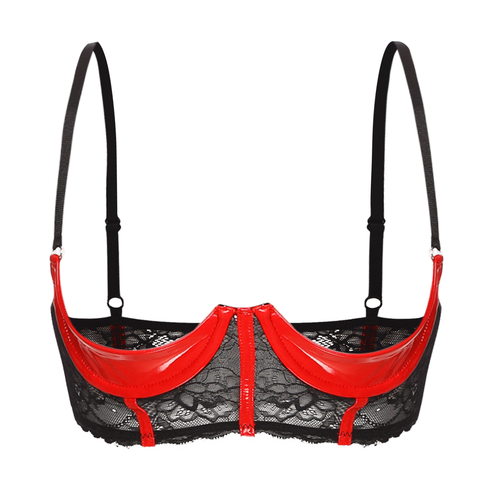Womens Open Cup Bra Tops Sexy  - Underwire Bra Padded ulasan dan harga