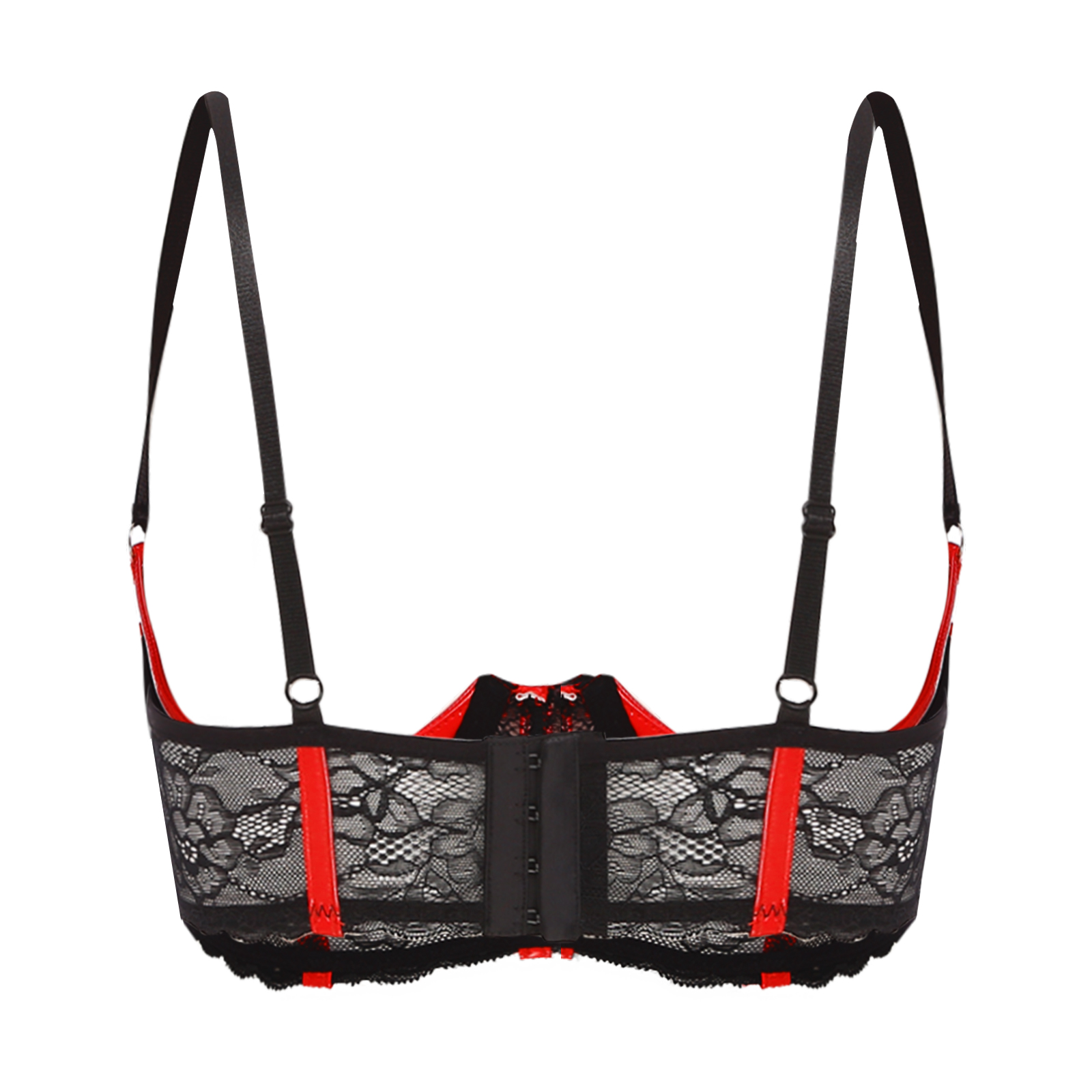 Womens Open Cup Bra Tops Sexy  - Underwire Bra Padded ulasan dan harga
