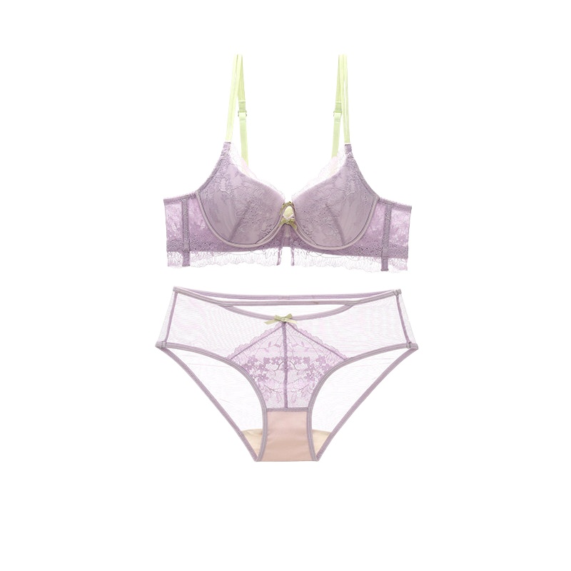 New Girly Sweet Lace Women Und - Sheer Bra Lace ulasan dan harga