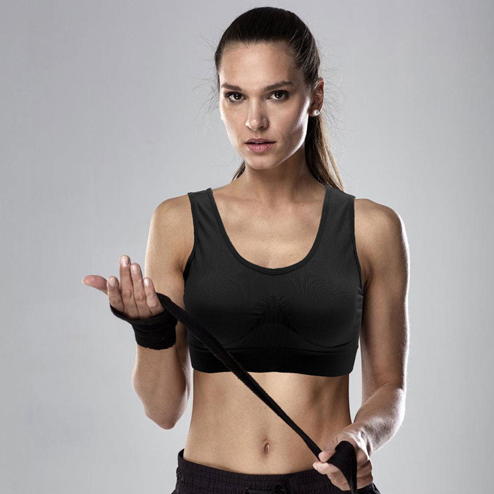 3Pcs Yoga Bras Wirefree Sports - Wirefree Bra Comfort ulasan dan harga