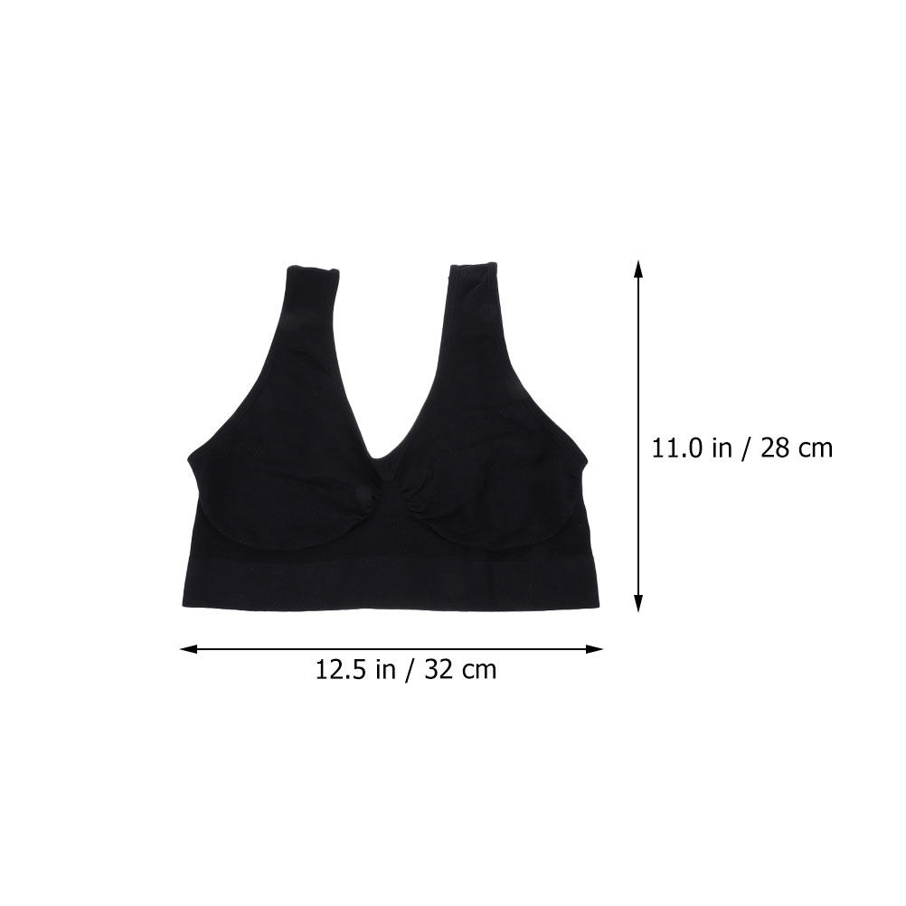 3Pcs Yoga Bras Wirefree Sports - Wirefree Bra Comfort ulasan dan harga