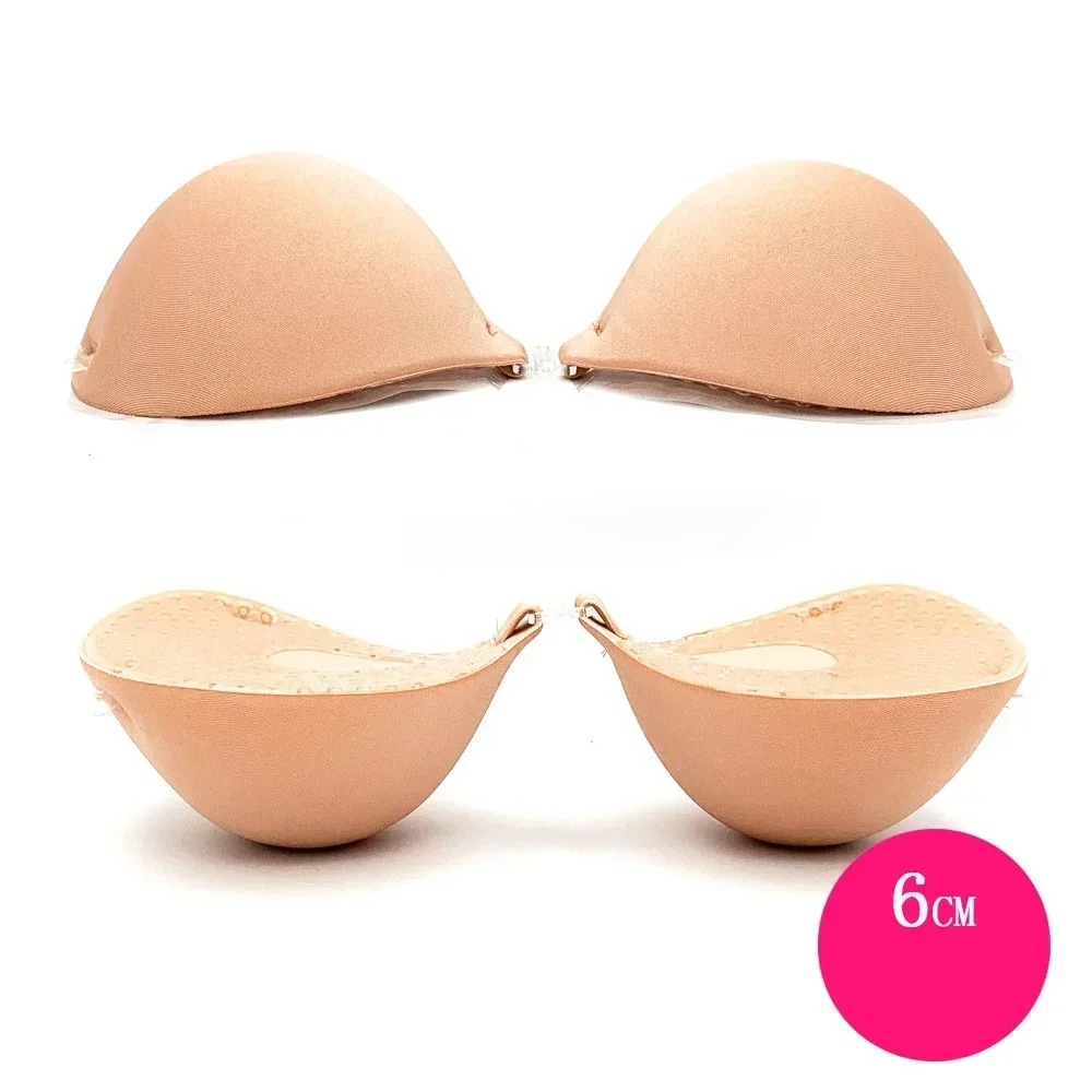 5cm/6cm Silicone Push Up Bra f - Underwire Bra Padded ulasan dan harga
