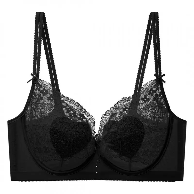 Stylish Soft Underwire Lace Br - Minimizer Bra Women ulasan dan harga