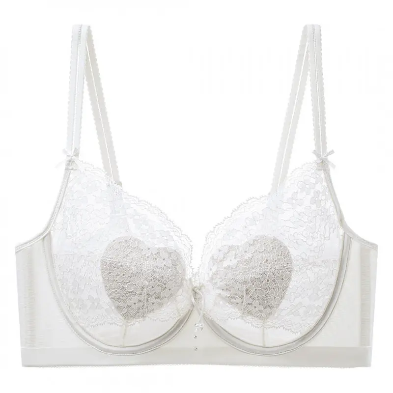 Stylish Soft Underwire Lace Br - Minimizer Bra Women ulasan dan harga